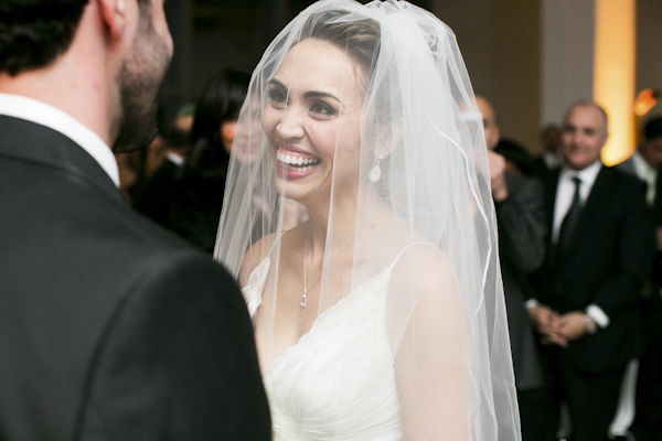 glamorous eco friendly jewish wedding at AT&T center in Los Angeles, California, photos by Callaway Gable | via junebugweddings.com