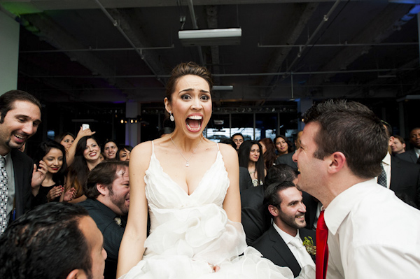 glamorous eco friendly jewish wedding at AT&T center in Los Angeles, California, photos by Callaway Gable | via junebugweddings.com