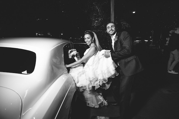 glamorous eco friendly jewish wedding at AT&T center in Los Angeles, California, photos by Callaway Gable | via junebugweddings.com