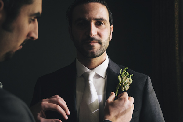 glamorous eco friendly jewish wedding at AT&T center in Los Angeles, California, photos by Callaway Gable | via junebugweddings.com