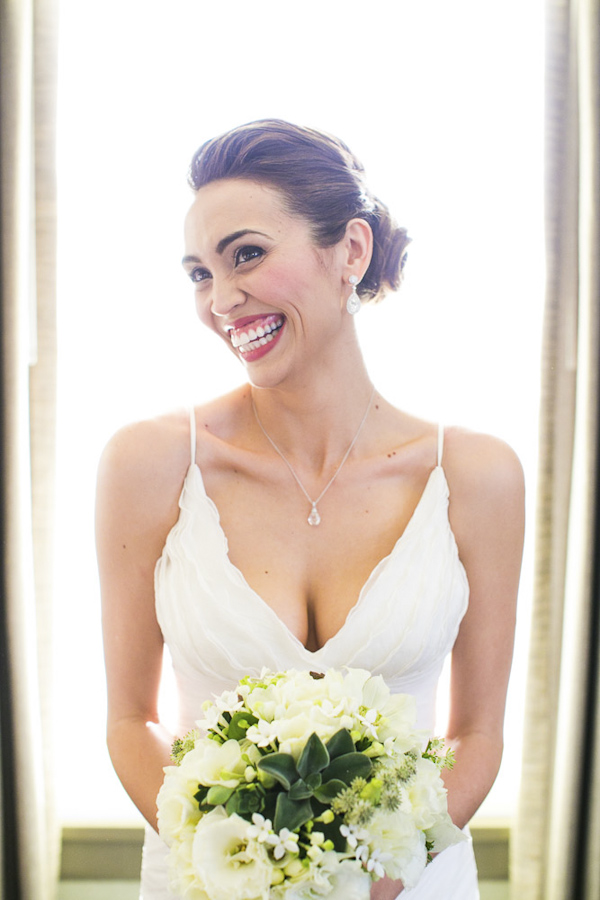 glamorous eco friendly jewish wedding at AT&T center in Los Angeles, California, photos by Callaway Gable | via junebugweddings.com