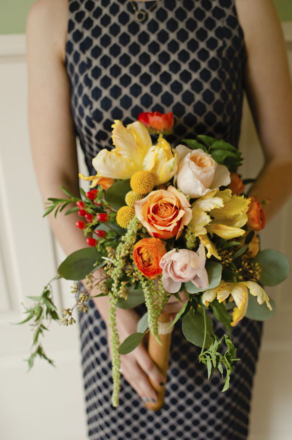 hexagon honeycomb styled shoot, photos by Spindle Photography, styling and planning by Kelly Dellinger Events | via junebugweddings.com