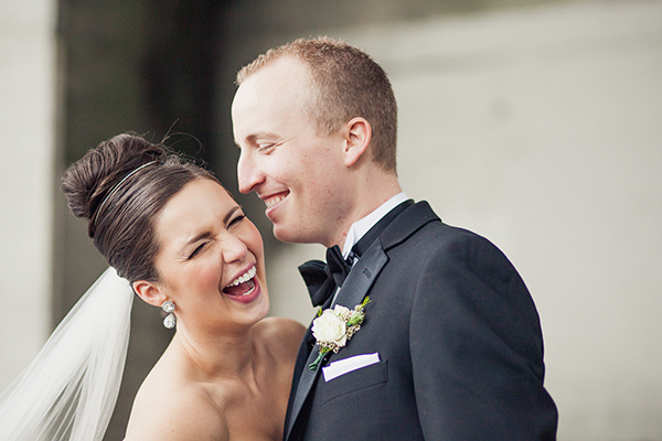 how to achieve a timeless classic bridal party look with photos by Sachin Khona | via junebugweddings.com