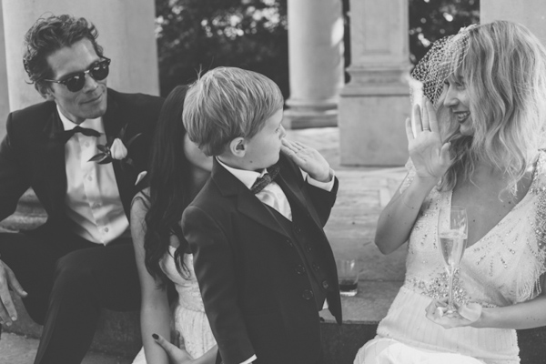 intimate wedding in Florence, Italy, photos by Italian wedding photographers Alessandro and Veronica Roncaglione | via junebugweddings.com