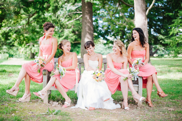 laid-back summer wedding with photos by Amanda Marie Studios | via junebugweddings.com