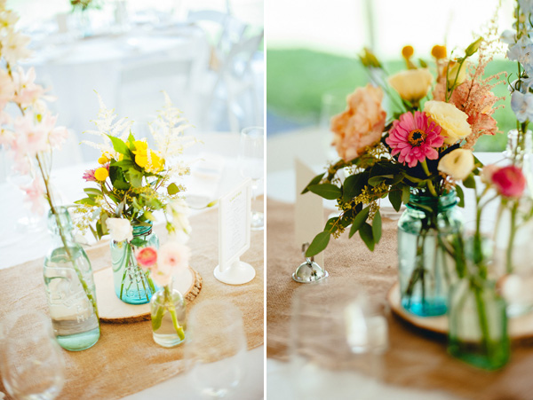 laid-back summer wedding with photos by Amanda Marie Studios | via junebugweddings.com