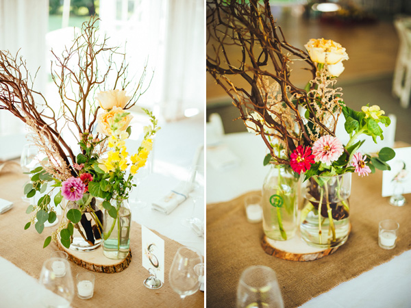 laid-back summer wedding with photos by Amanda Marie Studios | via junebugweddings.com