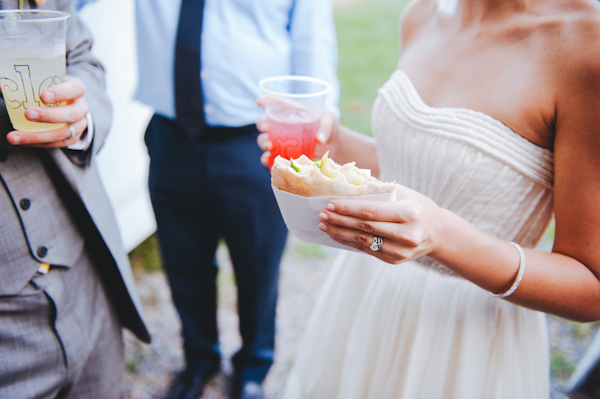 laid-back summer wedding with photos by Amanda Marie Studios | via junebugweddings.com