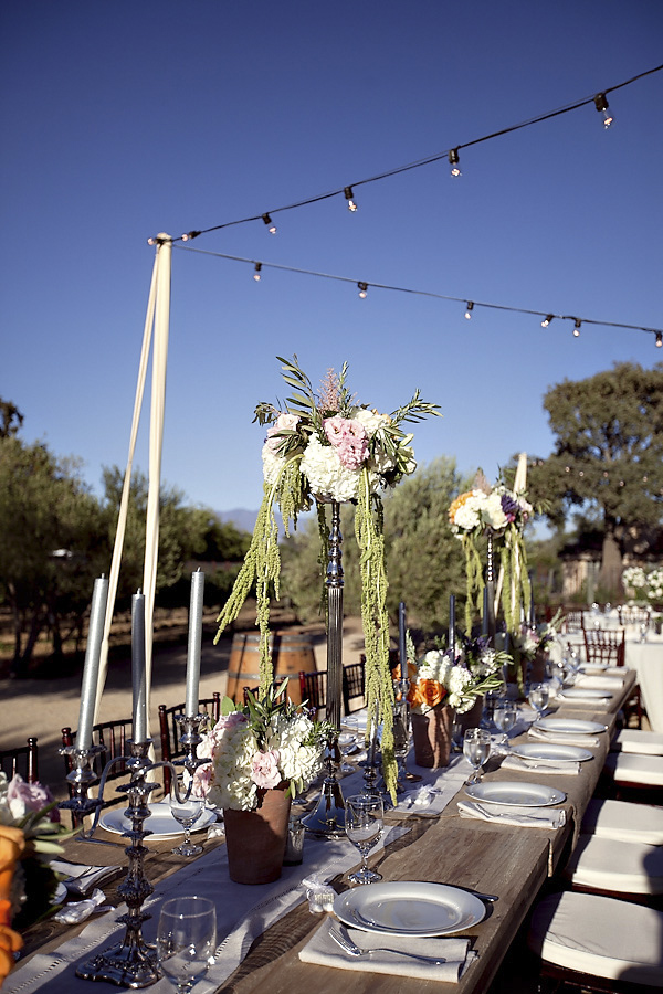 vineyard wedding at Sunstone Winery, Santa Ynez, California, photos by Santa Barbara, CA wedding photographers Ashleigh Taylor Photography | via junebugweddings.com