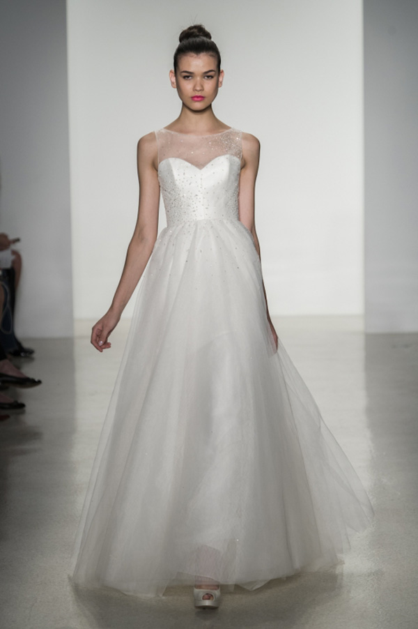 wedding dress trends – tulle wedding dresses from fall 2014 bridal market | junebugweddings.com