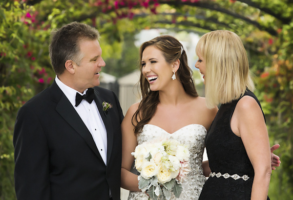 blush and gold california wedding at private family estate, wedding photos by D. Park Photography | via junebugweddings.com