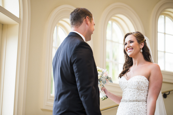 blush and gold california wedding at private family estate, wedding photos by D. Park Photography | via junebugweddings.com