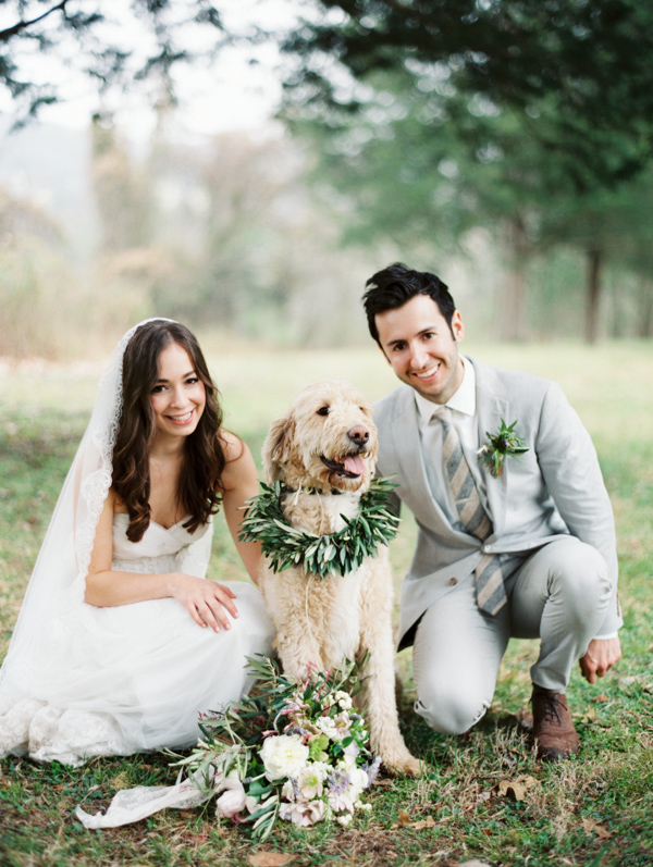 romantic pastoral wedding on a Tennessee farm with photos by Erich McVey | via junebugweddings.com