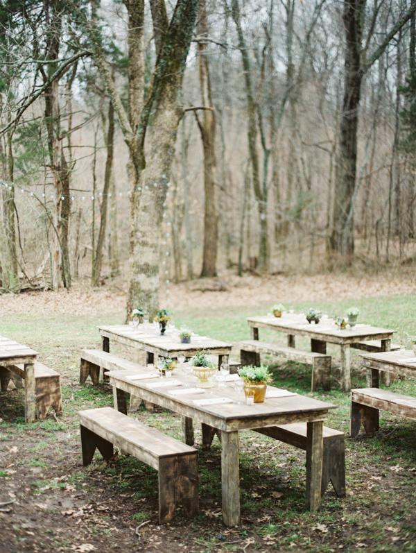 romantic pastoral wedding on a Tennessee farm with photos by Erich McVey | via junebugweddings.com