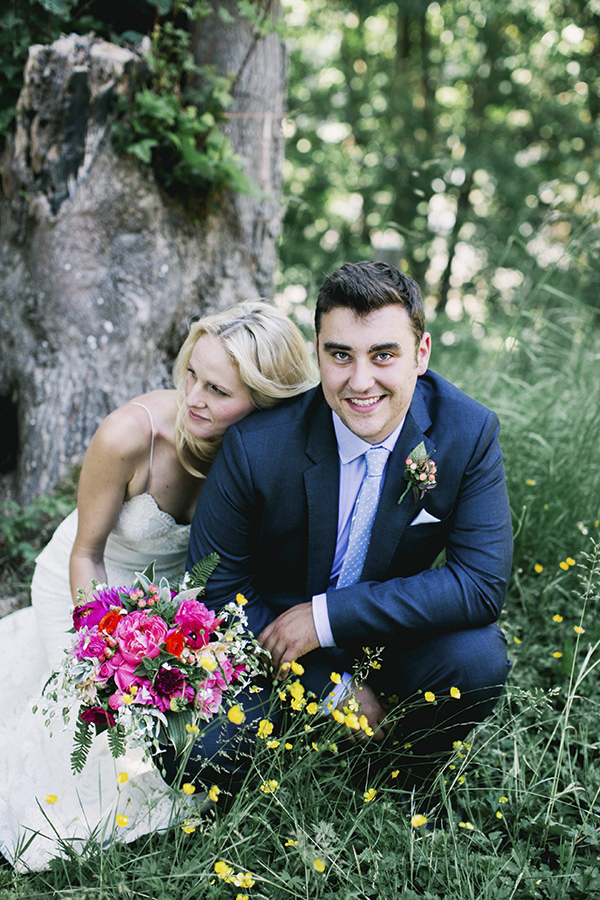 rustic wedding at Woodstock Farm in Bellingham, Washington, photos by Michel M. Waite Photography | via junebugweddings.com