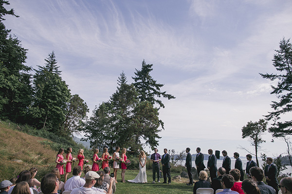 rustic wedding at Woodstock Farm in Bellingham, Washington, photos by Michel M. Waite Photography | via junebugweddings.com