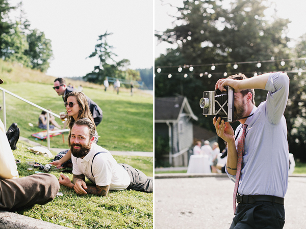 rustic wedding at Woodstock Farm in Bellingham, Washington, photos by Michel M. Waite Photography | via junebugweddings.com