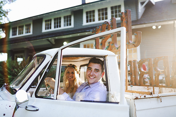 rustic wedding at Woodstock Farm in Bellingham, Washington, photos by Michel M. Waite Photography | via junebugweddings.com