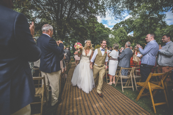 vintage inspired garden wedding in Ireland, photos by Savo Photography | via junebugweddings.com