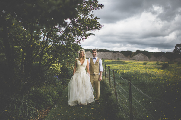 vintage inspired garden wedding in Ireland, photos by Savo Photography | via junebugweddings.com