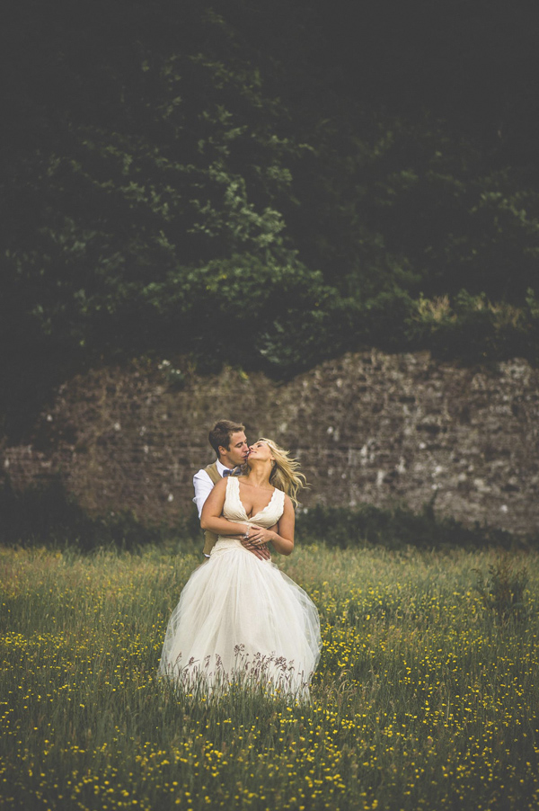 vintage inspired garden wedding in Ireland, photos by Savo Photography | via junebugweddings.com