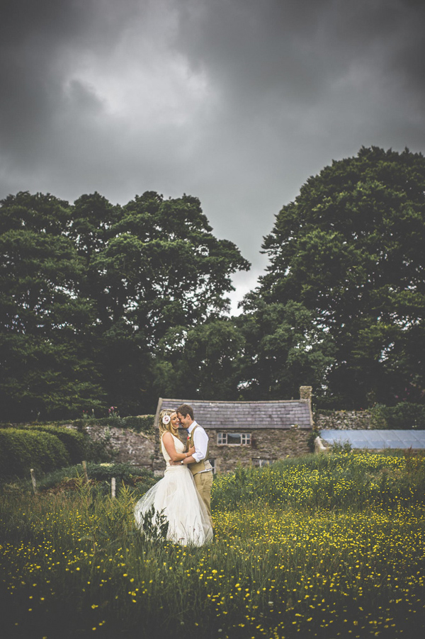 vintage inspired garden wedding in Ireland, photos by Savo Photography | via junebugweddings.com