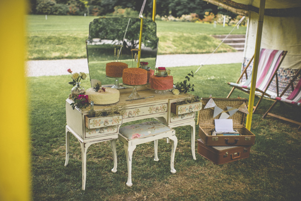 vintage inspired garden wedding in Ireland, photos by Savo Photography | via junebugweddings.com