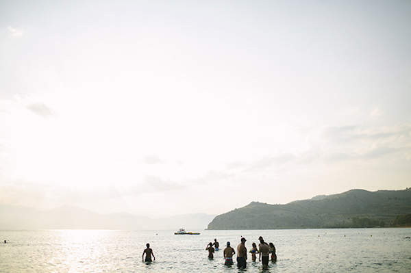 rehearsal dinner and wedding photos of destination wedding in Greece by Adam Alex | via junebugweddings.com