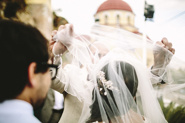 rehearsal dinner and wedding photos of destination wedding in Greece by Adam Alex | via junebugweddings.com