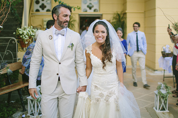 rehearsal dinner and wedding photos of destination wedding in Greece by Adam Alex | via junebugweddings.com