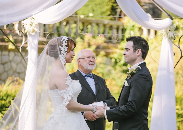 castle wedding at Victoria, British, wedding photo by Ophelia Photography | via junebugweddings.com