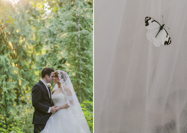 castle wedding at Victoria, British, wedding photo by Ophelia Photography | via junebugweddings.com