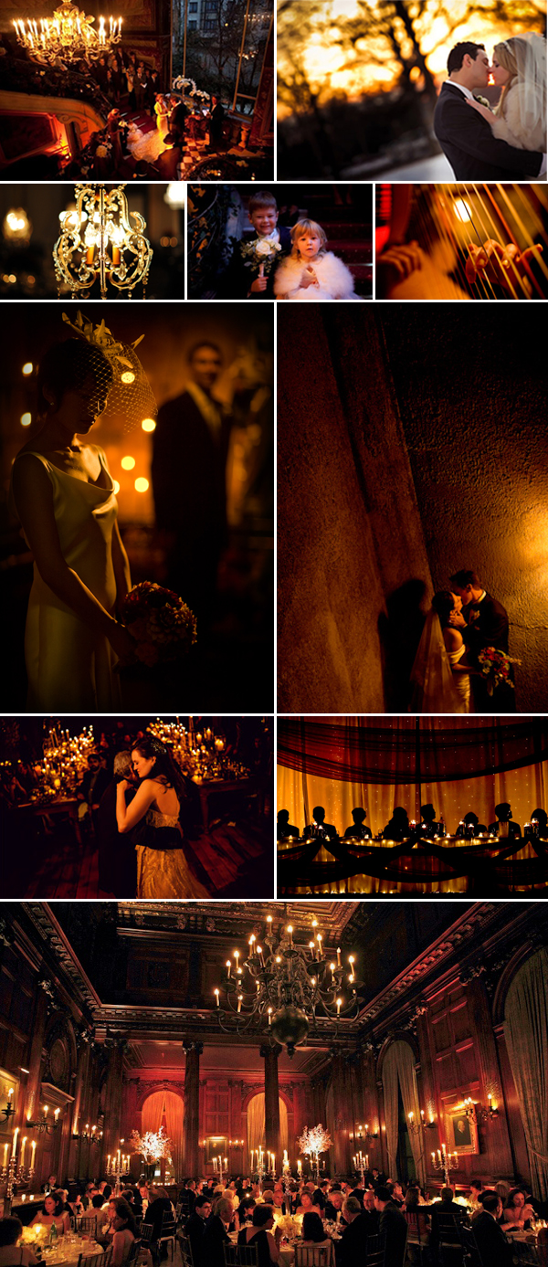 'tis the season - candlelit romance winter wedding inspiration | via junebugweddings.com