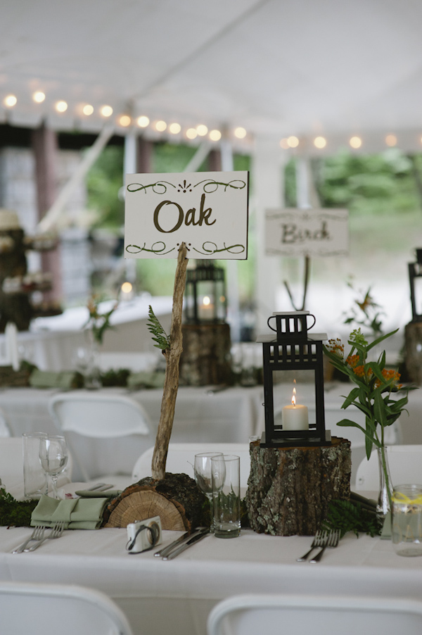 woodland wedding at Benmarl Winery, New York, photo by Richard Israel | via junebugweddings.com