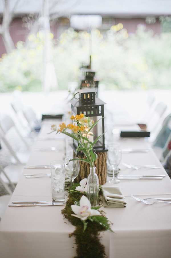 woodland wedding at Benmarl Winery, New York, photo by Richard Israel | via junebugweddings.com