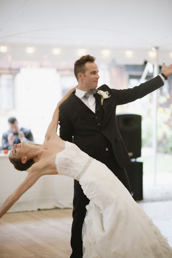 woodland wedding at Benmarl Winery, New York, photo by Richard Israel | via junebugweddings.com