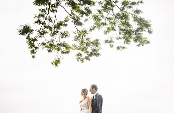 wedding portrait of bride and groom by Sam Hurd Photography | via junebugweddings.com