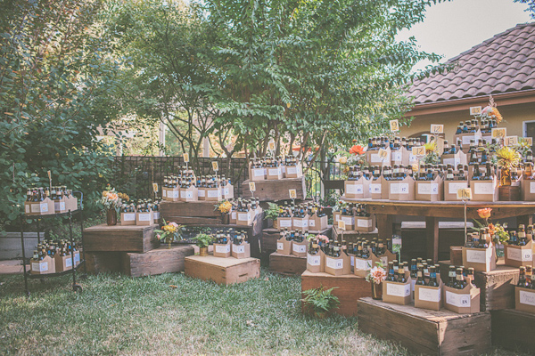 autumnal backyard wedding in Granite Bay, California with photos by Kris Holland Photography | junebugweddings.com (14)