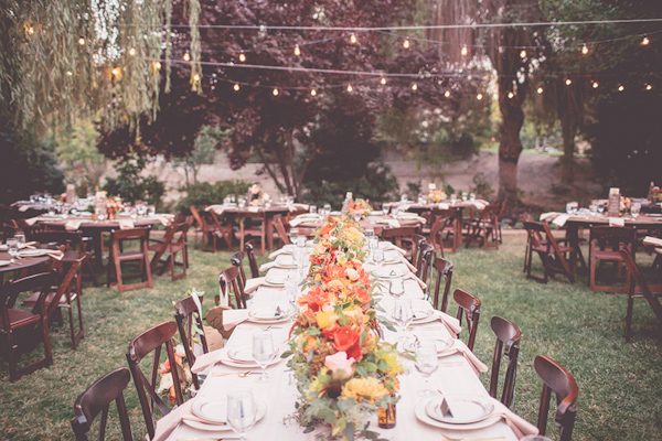 autumnal backyard wedding in Granite Bay, California with photos by Kris Holland Photography | junebugweddings.com (5)