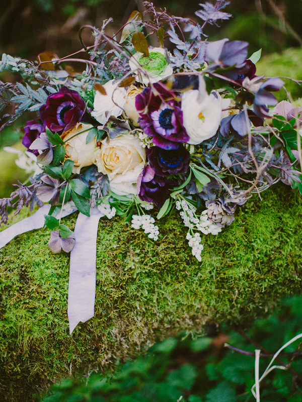 enchanted woodland bridal style inspiration shoot from Ryan Flynn Photography | via junebugweddings.com (5)