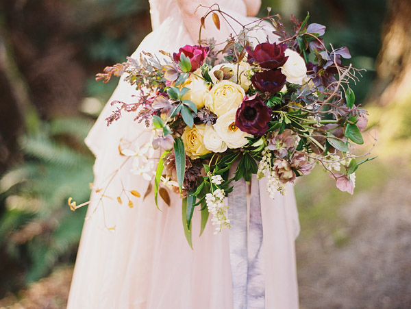 enchanted woodland bridal style inspiration shoot from Ryan Flynn Photography | via junebugweddings.com (1)