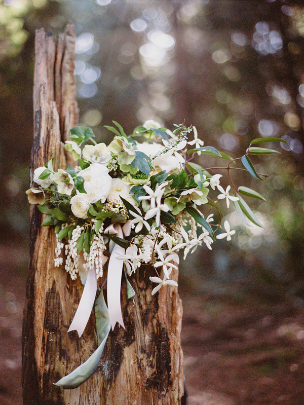 enchanted woodland bridal style inspiration shoot from Ryan Flynn Photography | via junebugweddings.com (15)