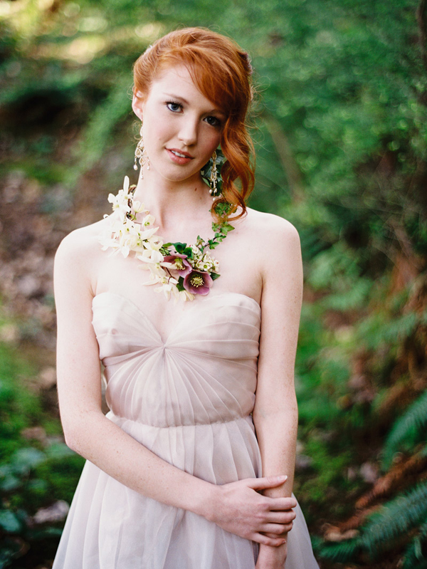 enchanted woodland bridal style inspiration shoot from Ryan Flynn Photography | via junebugweddings.com (9)
