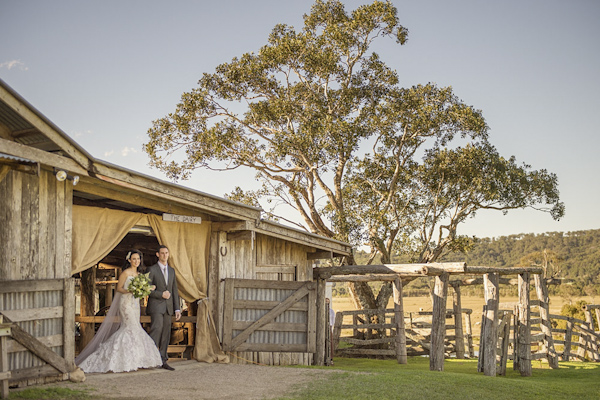 natural green and yellow wedding at Yandida Station, Australia, photo by Studio Impressions | via junebugweddings.com