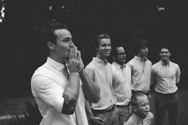 rain on wedding day at Glen Venue, Florida, photo by Jason Mize | via junebugweddings.com