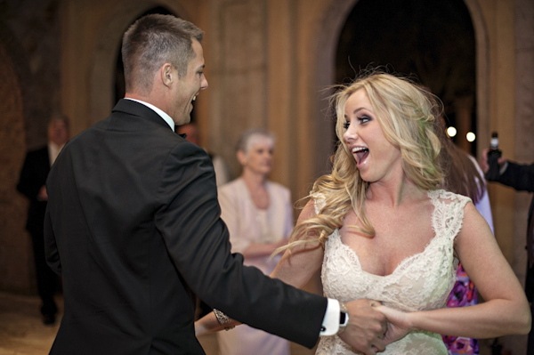 romantic Italian villa inspired wedding in Florida, photo by Kristen Weaver Photography | via junebugweddings.com