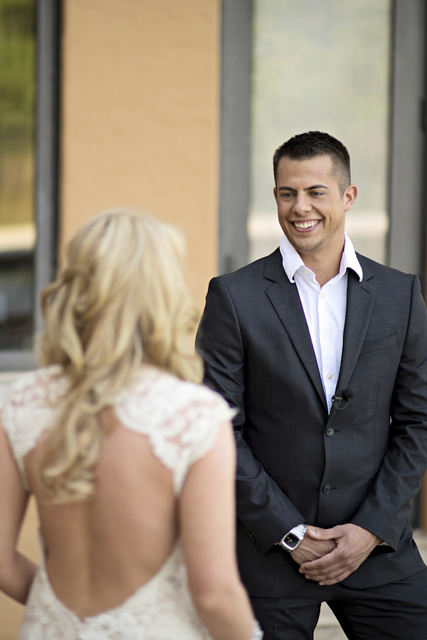 romantic Italian villa inspired wedding in Florida, photo by Kristen Weaver Photography | via junebugweddings.com