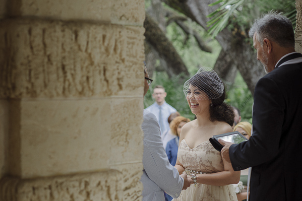 vintage wedding at Vizcaya Museum and Gardens, Florida, photo by Maloman Studios | via junebugweddings.com