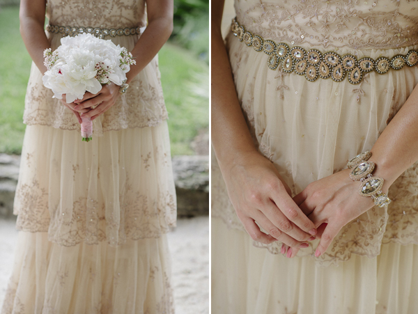 vintage wedding at Vizcaya Museum and Gardens, Florida, photo by Maloman Studios | via junebugweddings.com