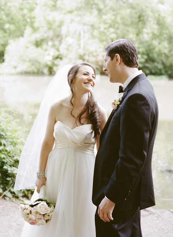 elegant wedding at Studio450 in New York, photo by Karen Hill Photography | via junebugweddings.com